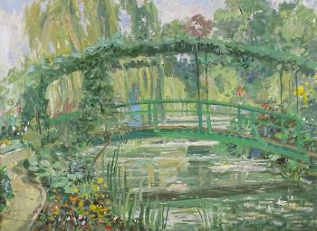 Impressionist Pond by 
																			Douglas Ettridge