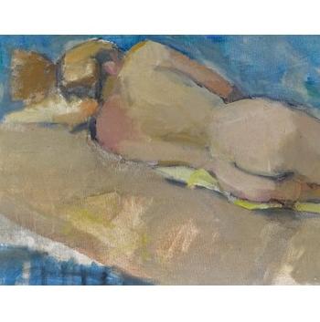 Reclining Nude by 
																	Frank Dobson