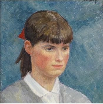 Portrait Of A Girl by 
																	Philip Naviasky