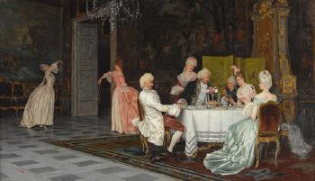 The Engagement Toast by 
																	Eugenio Renazzi