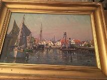 View from Dragør Harbour by 
																			Henrik Stromberg