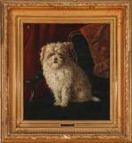 Portrait of a dog by 
																			Valdemar Irminger