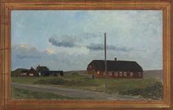Huse i Vester Agger by 
																			Knud Eel