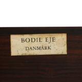 Three Brazilian rosewood boxes by 
																			Bodil Eje