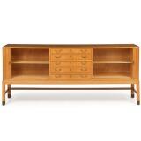 Elm sideboard by 
																			Jacob Kjaer