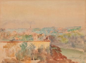 Landscape From The Vicinity Of Lublin by 
																			Leon Wyczolkowski