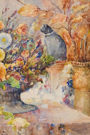 Still Life With Flowers by 
																			Zygmunt Waliszewski