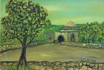 Landscape by 
																			Moshe Elnatan