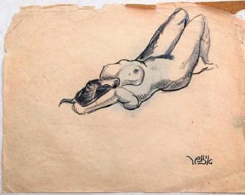 Nude by 
																			Yaacov Eisenscher