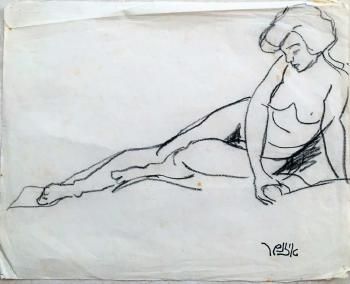 Nude by 
																			Yaacov Eisenscher