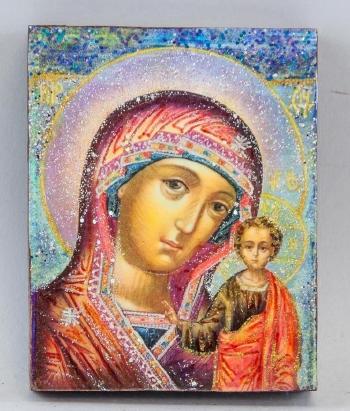 Our Lady of Kazan by 
																			Alexander Antanenka