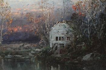 Deserted house by 
																			William L Sonntag