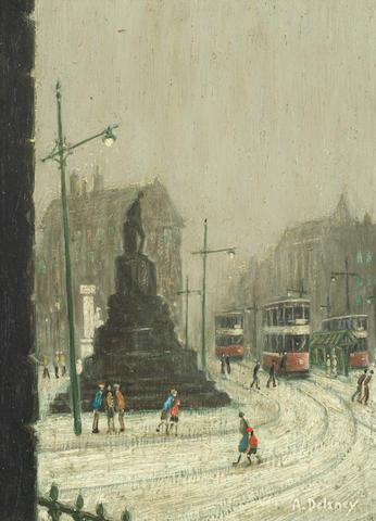 Piccadilly in the Twenties by 
																	Arthur Delaney