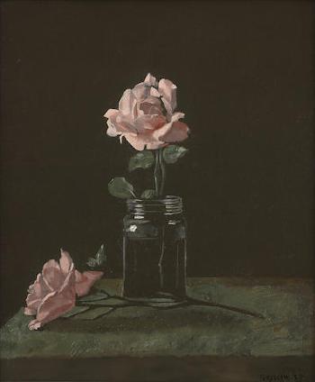 Still Life Of Roses by 
																	Yannis Tsaroukhis