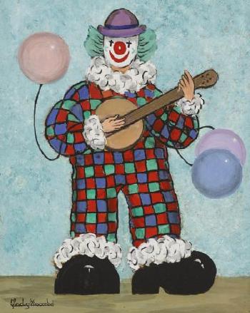 Clown by 
																	Gladys MacCabe