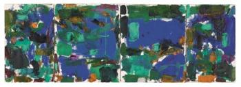 Landscape For a Friend by 
																	Joan Mitchell