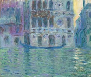 Le Palais Dario by 
																	Claude Monet