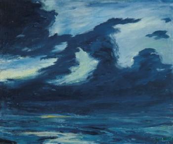 Herbstmeer XVII by 
																	Emil Nolde