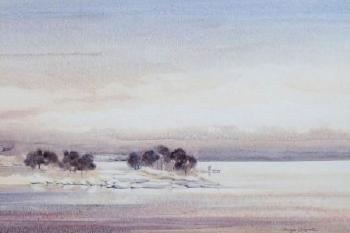 Hawksbury jetty  by 
																			John Largent 