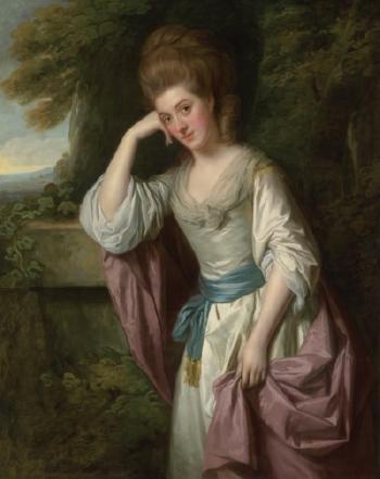 Portrait of Mary Brummell, Née Richardson (1754-1793), Three-quarter-length by 
																	Nathaniel Dance-Holland
