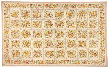 A French Needlepoint Carpet by 
																	 Unknown Textiles Maker