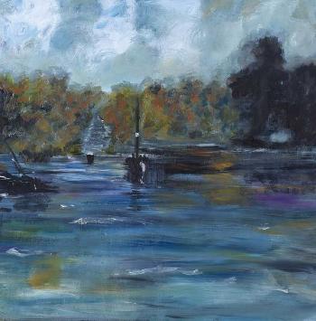The River by 
																	Rose Elizabeth Moorcroft