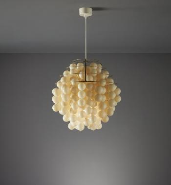 'Ball' ceiling light, model no. Typ H by 
																	 J Luber AG Company