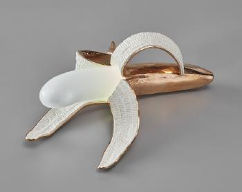 Banana' lamp, model F by 
																	Nynke Tynagel