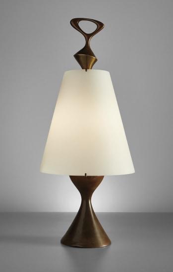 Table lamp by 
																	Max Ingrand