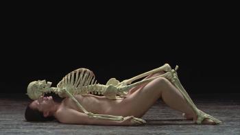 Nude With Skeleton by 
																	Marina Abramovic
