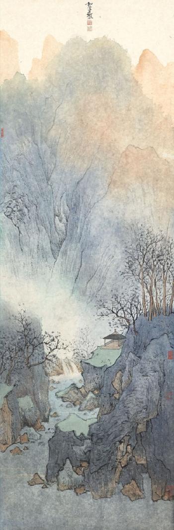 Landscape by 
																	 Xu Guangju
