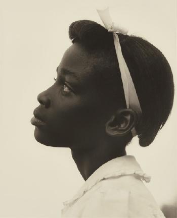 Profile of a Young Girl from the Tennessee Series by 
																	Consuelo Kanaga