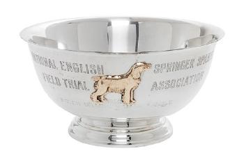 An American Silver Bowl by 
																	 International Silver Co