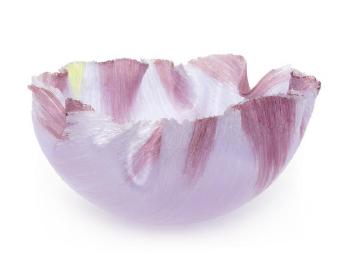 Lavender Bowl Form, from the Birds of Paradise Series by 
																	Toots Zynsky