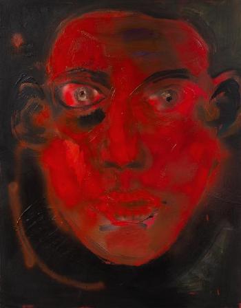 Red Head by 
																	Rainer Fetting