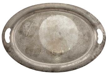 Reed & Barton Sterling Silver Two-Handled Tray by 
																	 Reed & Barton