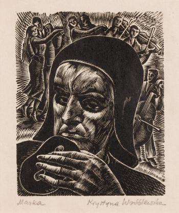 Maska 1944 R. by 
																	Krystyna Wroblewska