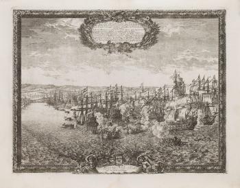 Bitwa Morska U Wybrzeży Landskrony (1658) 1697 R. by 
																	Erik Dahlbergh