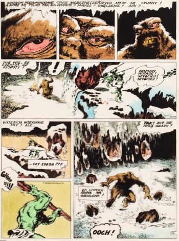 Tajfun - Monstrum Comic Splash No. 4 1988 by 
																	Tadeusz Raczkiewicz