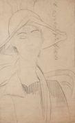 Portrait De Gabrielle by 
																	Amedeo Modigliani