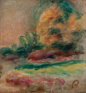 Paysage by 
																	Pierre-Auguste Renoir