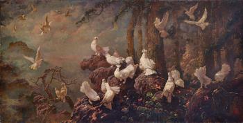 Doves by 
																	 Lee Man Fong