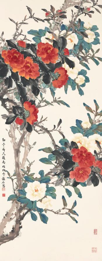 Spring Blossoms by 
																	 Zhang Shaoshi