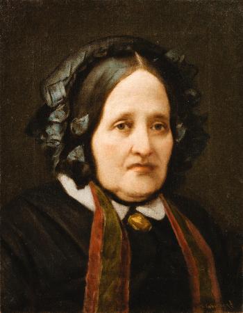 Presumed Portrait Of The Artist's Mother by 
																	Vincenzo Cabianca