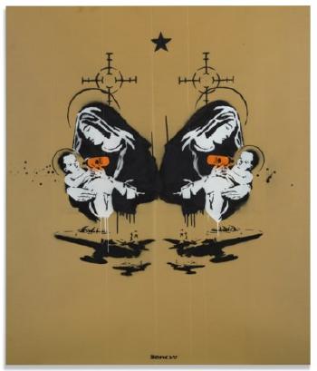 Toxic Mary (Double) by 
																	 Banksy