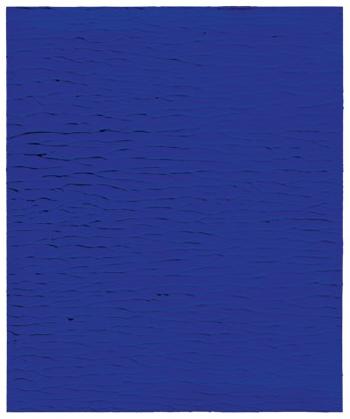 Untitled Blue Monochrome (Ikb 301) by 
																	Yves Klein