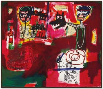 Sabado Por La Noche (Saturday Night) by 
																	Jean-Michel Basquiat