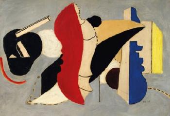 Coquillage Rouge by 
																	Fernand Leger