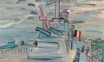 A Bord De La Flotte by 
																	Raoul Dufy