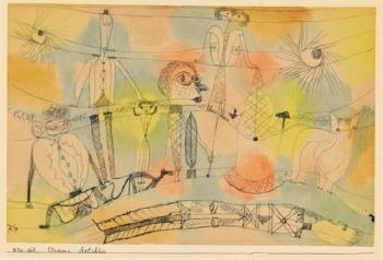 Drama Aktschluss (Drama, End Of Act) by 
																	Paul Klee